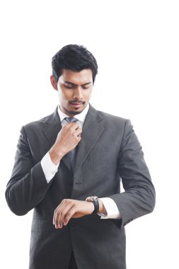 işadamı kol zamanında kontrol