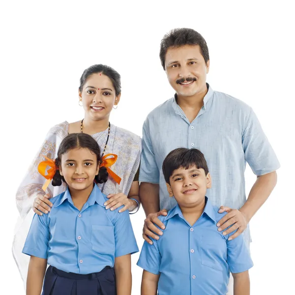 Glückliche Familie — Stockfoto