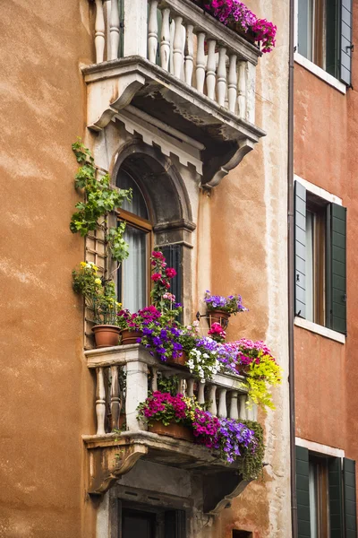 Balcony of residential building — Stock Photo, Image