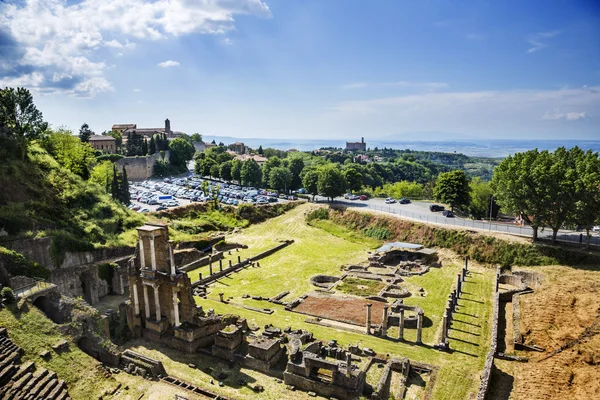 Oude Romeinse amfitheater — Stockfoto
