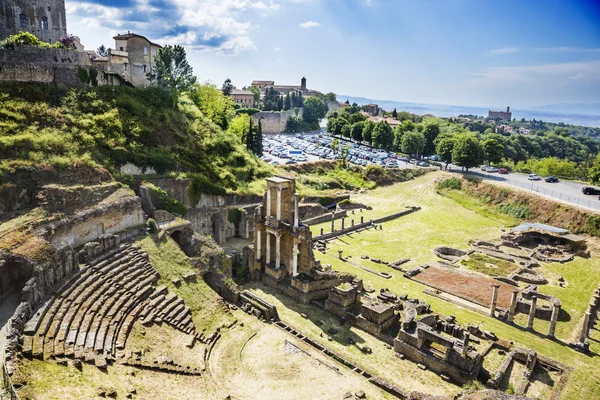 Ancient roman amphitheatre — Stock Photo, Image