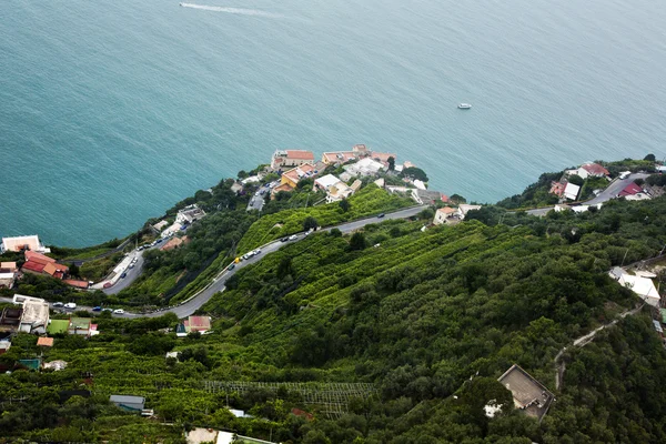 Houses on the coast — Stock Photo, Image