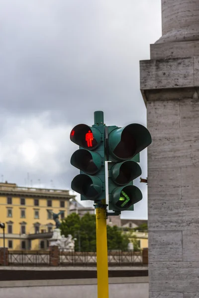 Primer plano de un semáforo —  Fotos de Stock