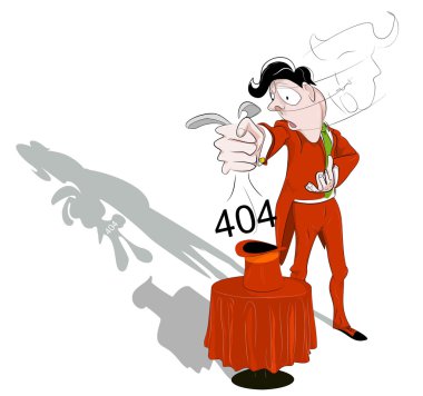 How about a little magic trick clipart