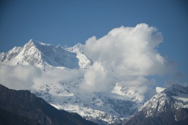 dağların, Himalayalar, uttarakhand, de bulutlar