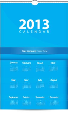 2013 takvim gösteren resim