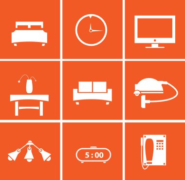 Yatak odası donatım takımı çizimi