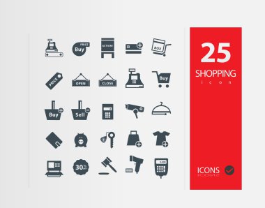 alışveriş simgeleri örnek ayarla