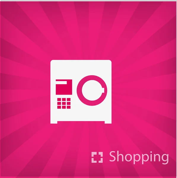 Illustration der Shopping-Ikone — Stockvektor