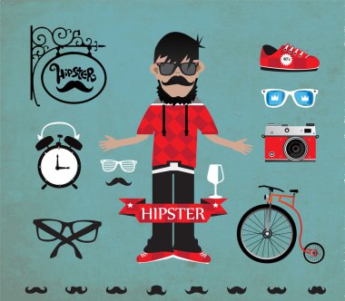 hipster kümesi çizimi