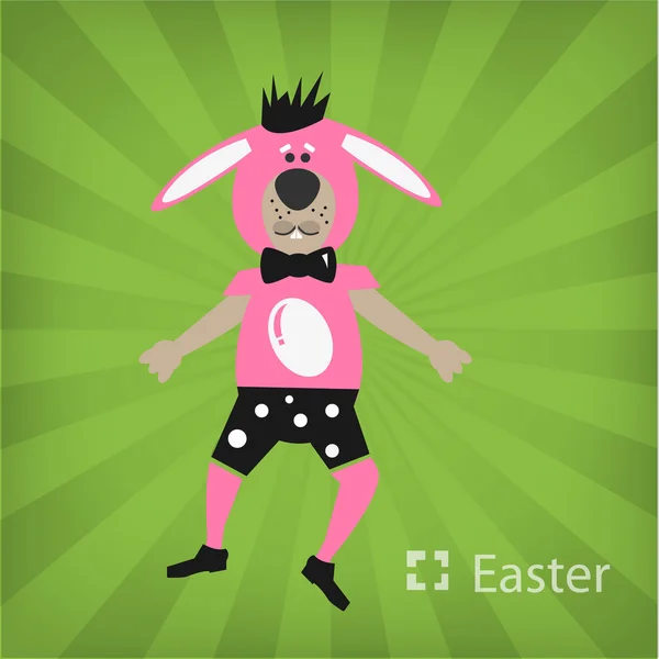 Illustration du lapin de Pâques — Image vectorielle
