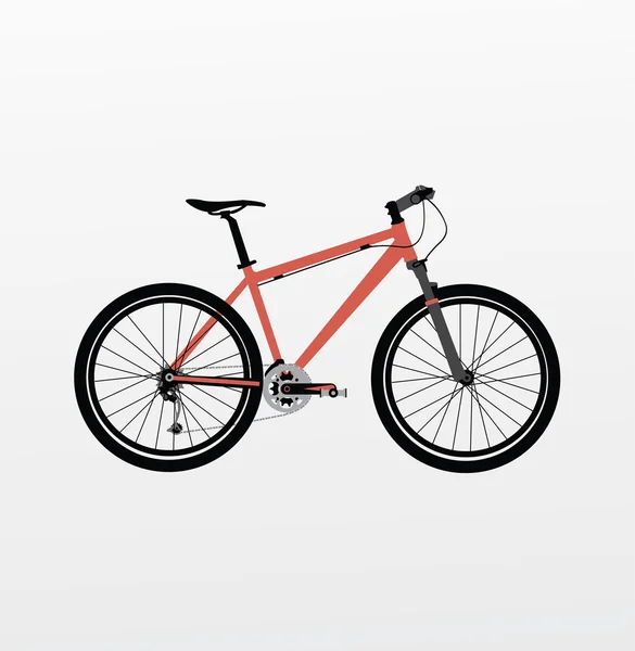 Illustratie van fiets — Stockvector