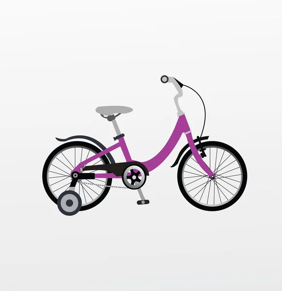 Illustration de vélo pour enfants — Image vectorielle