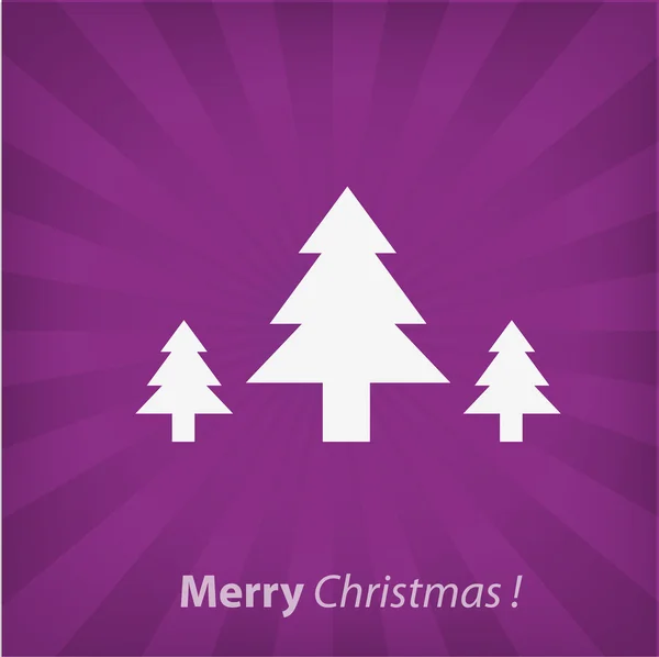 Illustration vectorielle de l'arbre de Noël — Image vectorielle