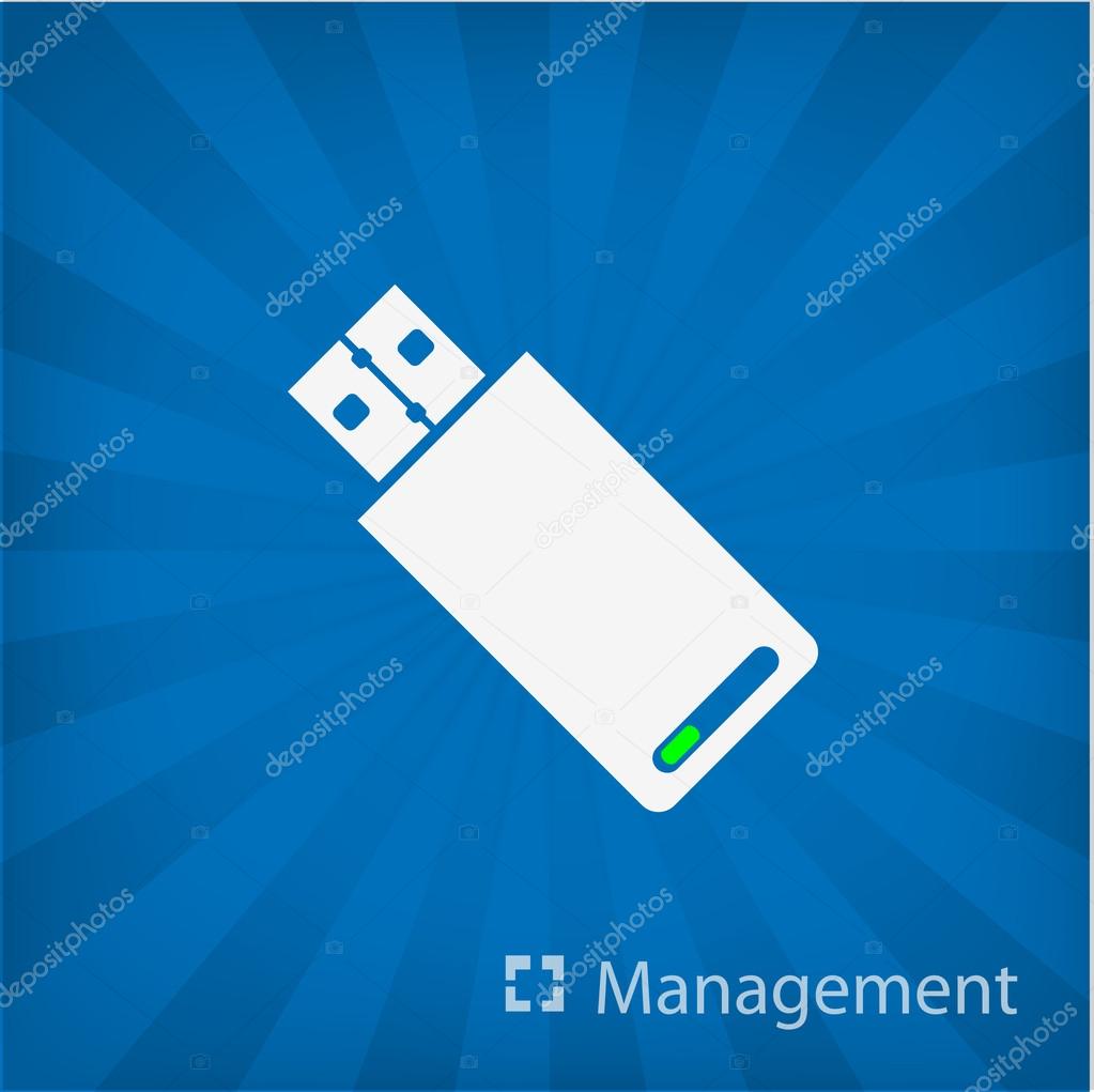 Usb メモリスティックのアイコンの図 ストックベクター C Sky Designs