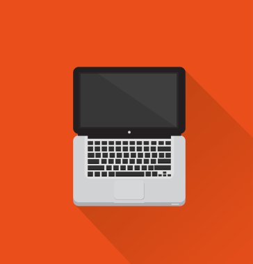 portakal ikonuna laptop