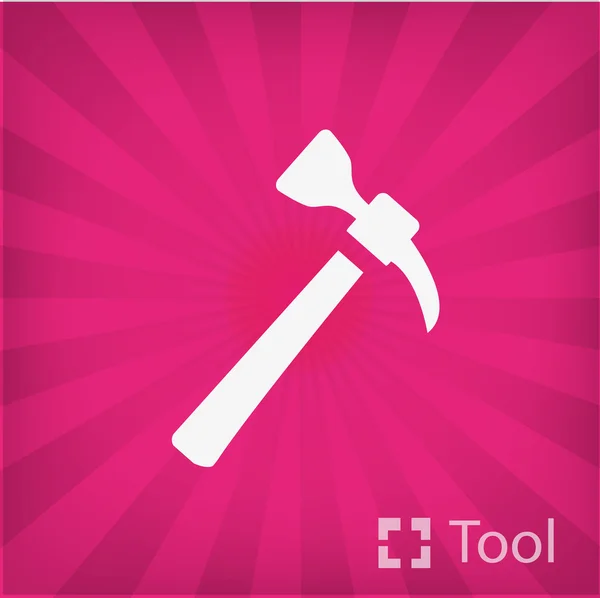 Hammer icon — Stock Vector