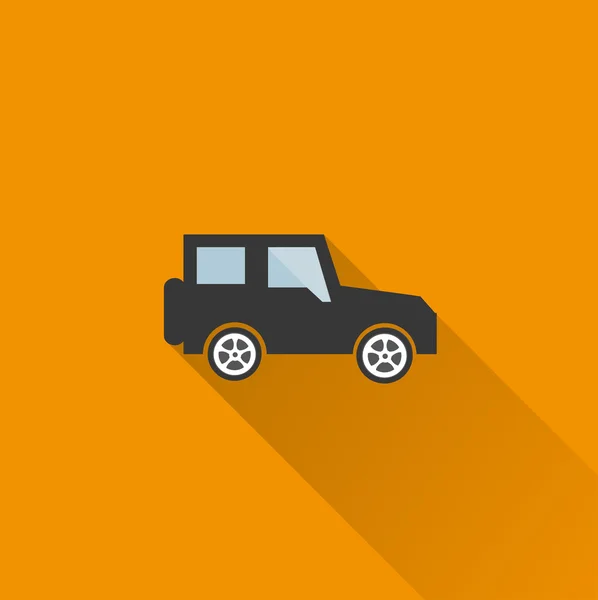 Icono del coche — Vector de stock