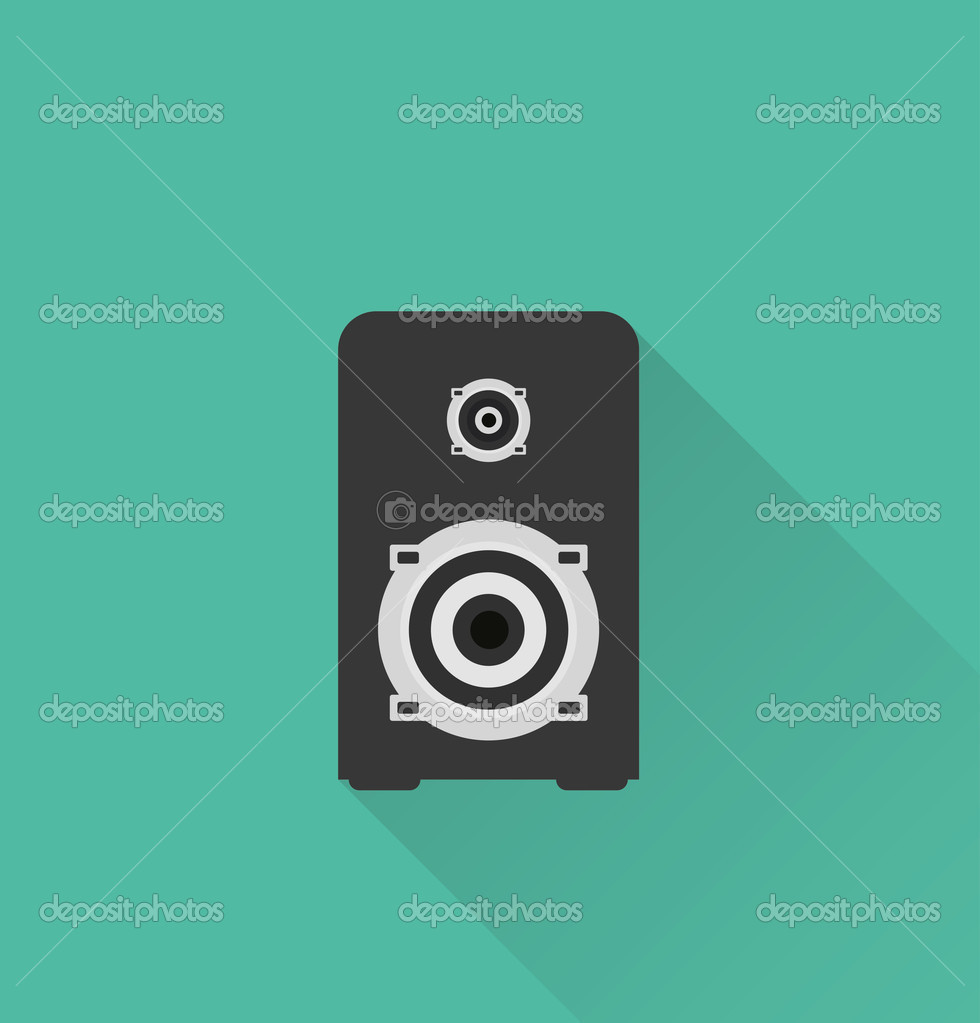 Speaker Icon On Blue Vector Image By C Sky Designs Vector Stock Speaker Icon On Blue Vector Image By C Sky Designs Vector Stock