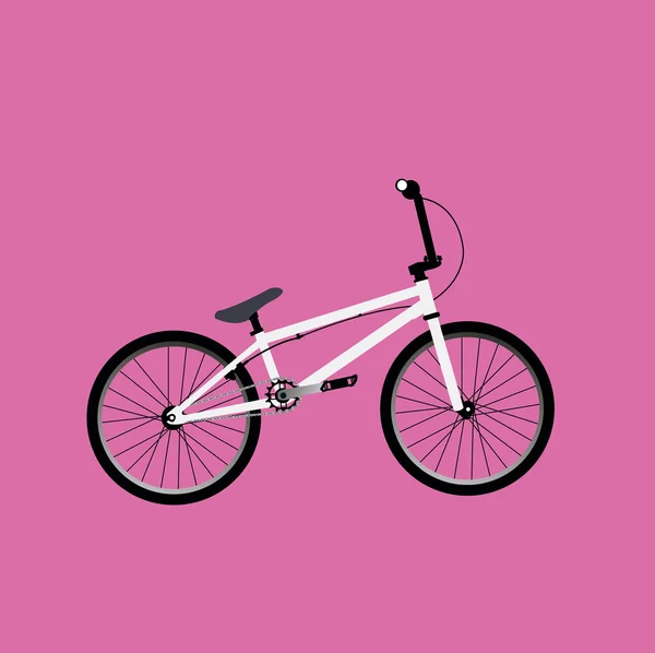 Fijar icono de bicicleta — Vector de stock