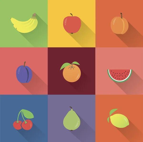 Collecte de fruits — Image vectorielle