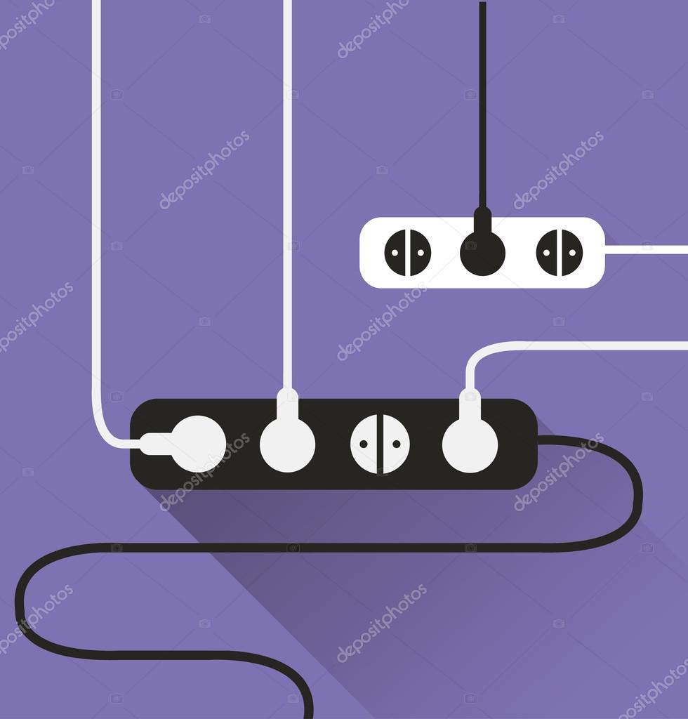 Purple Power outlet icon Stock Vector Image by ©SkyDesigns 43738573