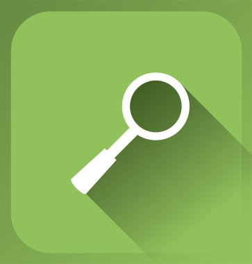 Büyütme cam simgesi