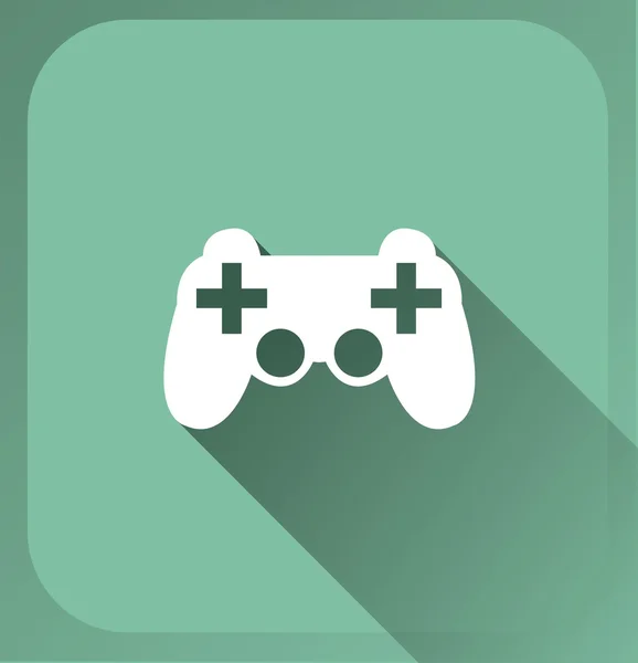 Icono del controlador de juego — Vector de stock