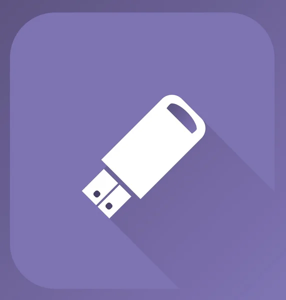 Usb stick-Symbol — Stockvektor