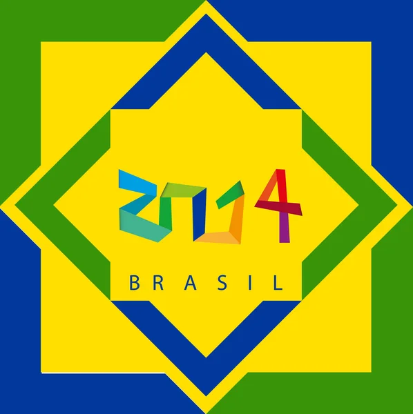Βραζιλία banner — Διανυσματικό Αρχείο