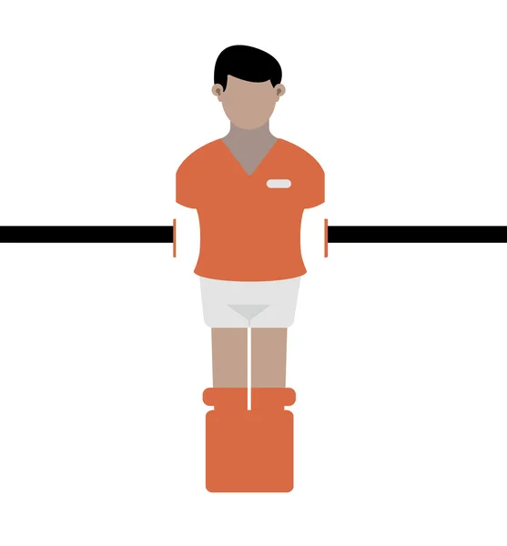 Ολλανδία-ποδοσφαιριστής — Διανυσματικό Αρχείο