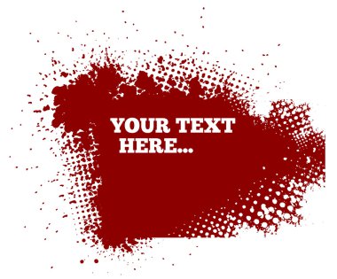 Soyut kırmızı grunge arkaplanı