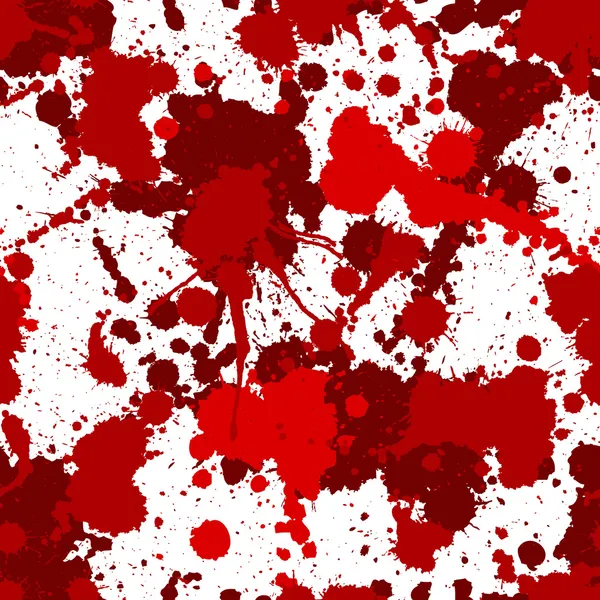 Dikişsiz kırmızı kanlı mürekkep desen — Stok Vektör