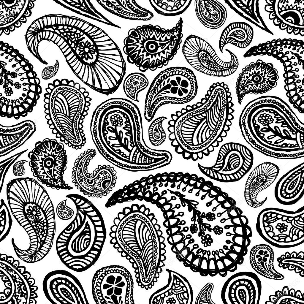 Vector seamless paisley pattern Stock Vector Image by ©lukas.majercik ...