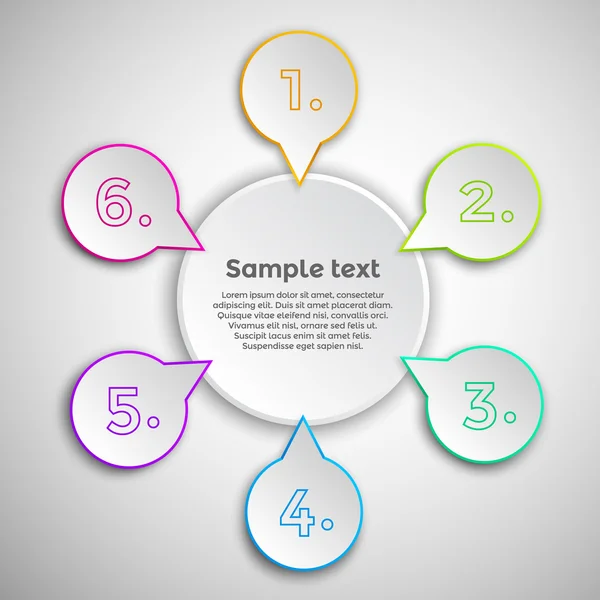 iş infographics arka plan