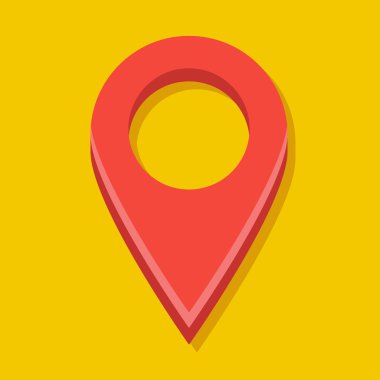 vektör kırmızı göster etiketi