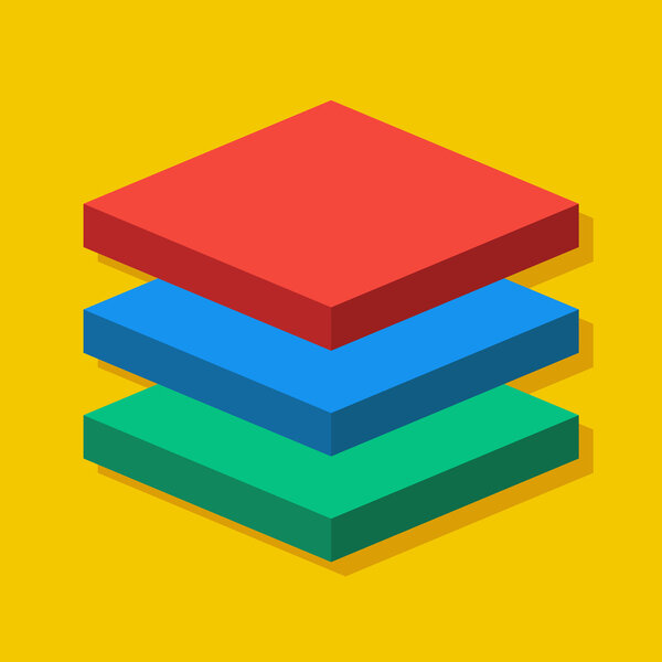 Икона векторных слоёв
