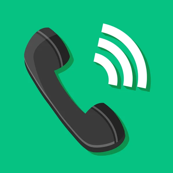 Vector Ringing Phone Icon — Stock Vector