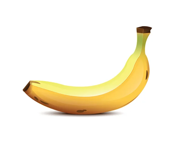 Uma Banana — Vetor de Stock