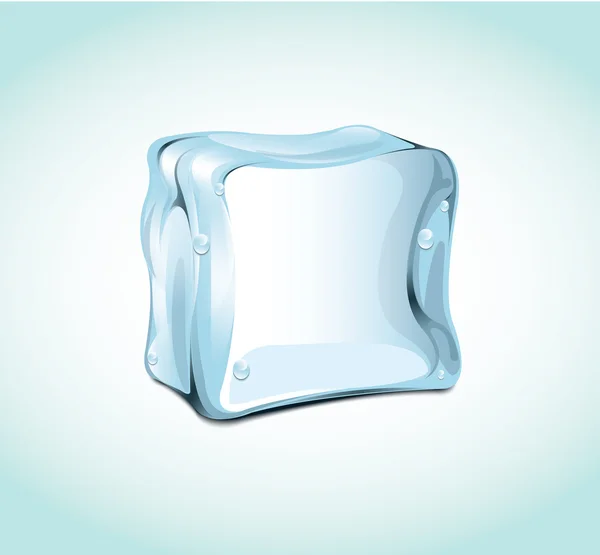 Cube de glace — Image vectorielle