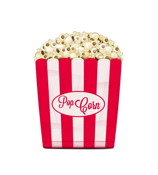 Popcorn — Stock Vector