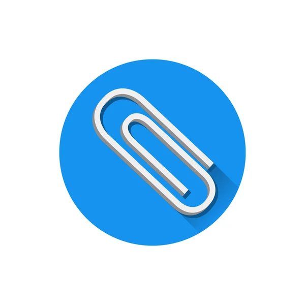 Vector Paper Clip Icon — Stock Vector