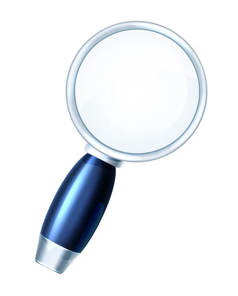 Cartoon Magnifier — Stock Vector