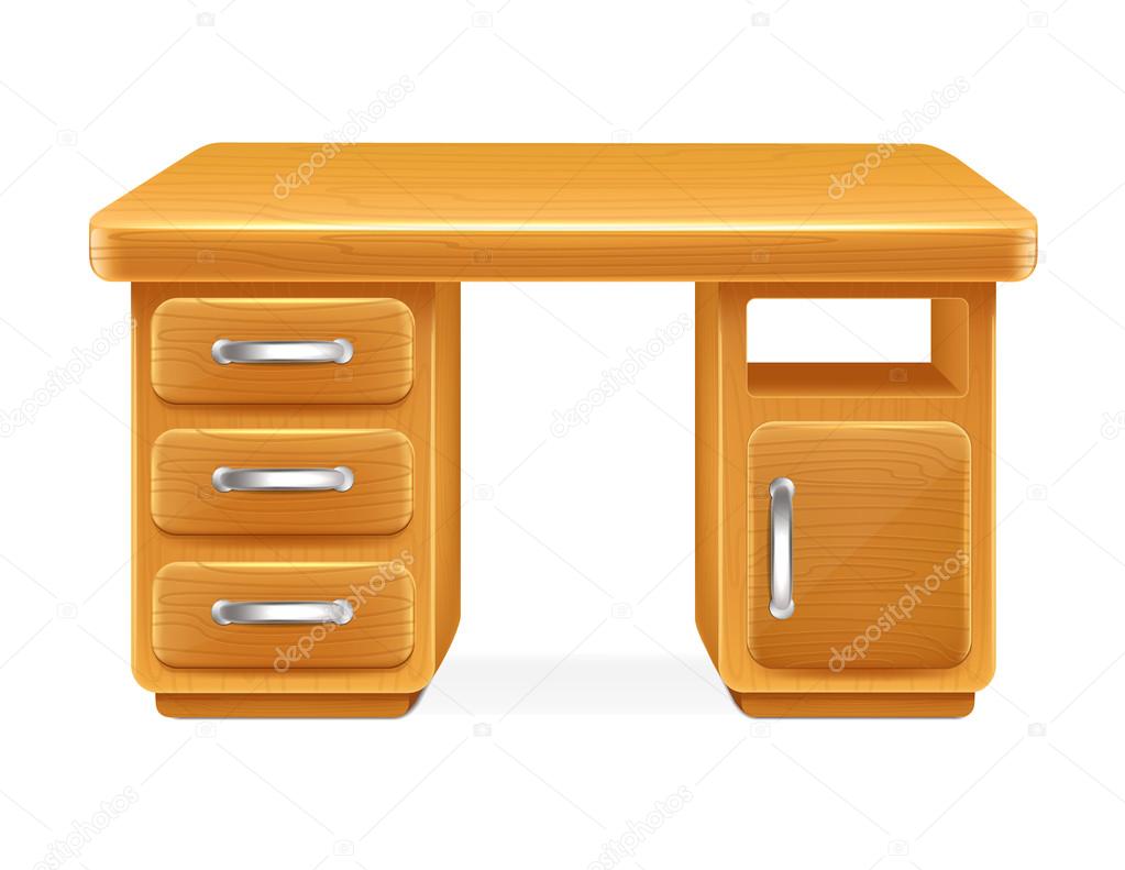 depositphotos_49160243 stock illustration vector cartoon computer table