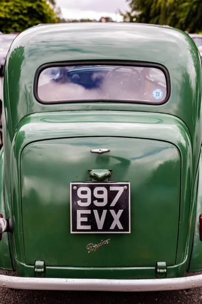 Woodbridge Suffolk August 2021 Neuwertiger Zustand 1956 Ford Popular Geparkt — Stockfoto