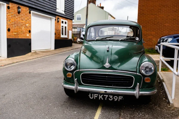 Woodbridge Suffolk April 2022 Classic Morris Minor 1000 Classic British — Stockfoto