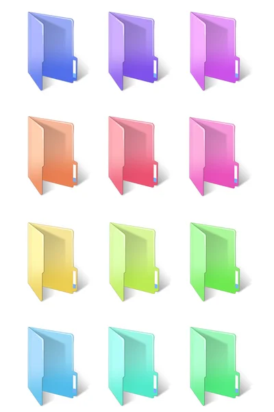 Virtual folders — Stock Photo, Image