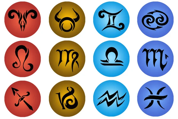 Zodiac signs — Stock Photo, Image