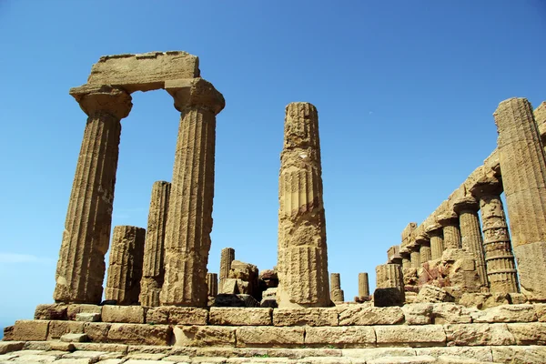 Agrigento tapınaklarda Vadisi — Stok fotoğraf