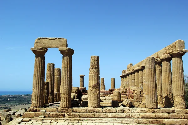 Agrigento tapınaklarda Vadisi — Stok fotoğraf